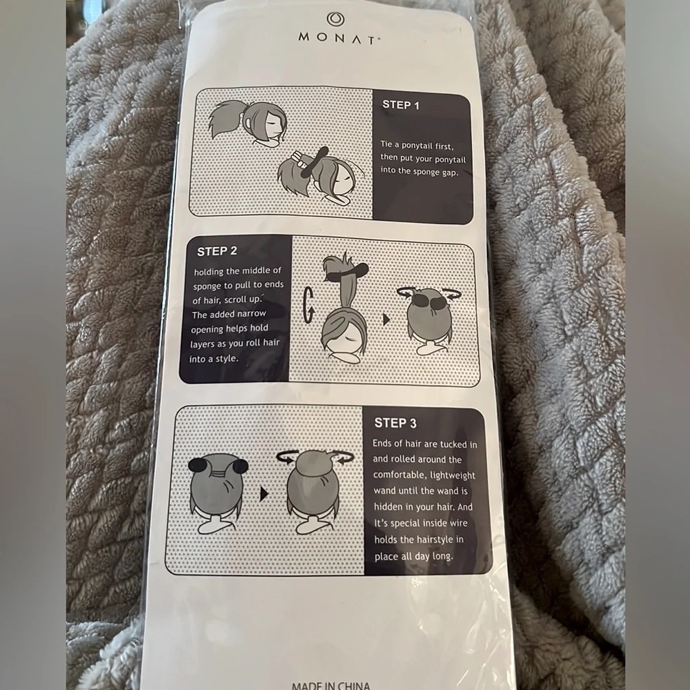 Monat Global Hair Ponytail Bun Sponges